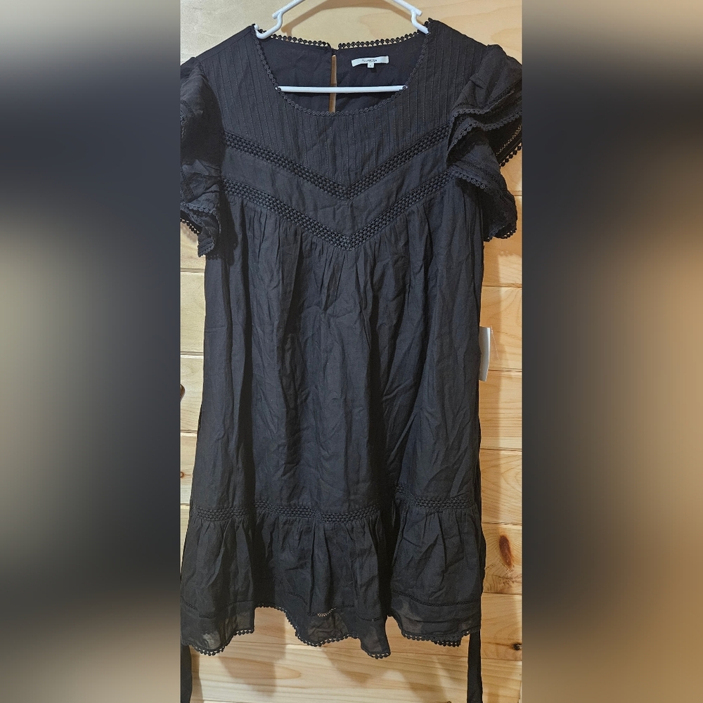 NWT Tularosa Black Dress Size L - Picture 7 of 8